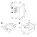 Skylar Desk Sets - National Warehouse Furniture (Buffalo, NY)