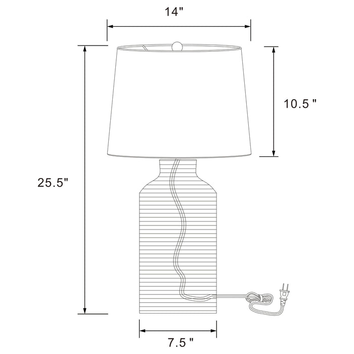 Nairobi Table Lamps - National Warehouse Furniture (Buffalo, NY)