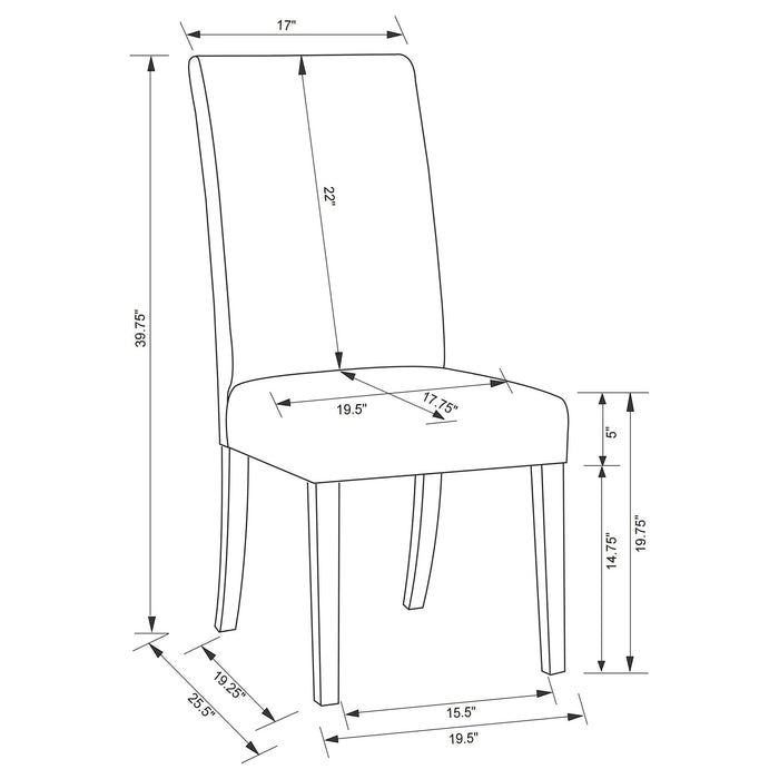 Herran Side Chairs - National Warehouse Furniture (Buffalo, NY)
