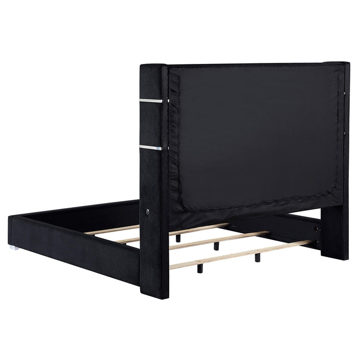 Tisdall California King, E.King & Queen Bed Grey, Black & Queen - National Warehouse Furniture (Buffalo, NY)