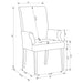 Herran Arm Chairs - National Warehouse Furniture (Buffalo, NY)
