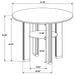 Ottowa 5 Pc Counter Height Dining Sets - National Warehouse Furniture (Buffalo, NY)