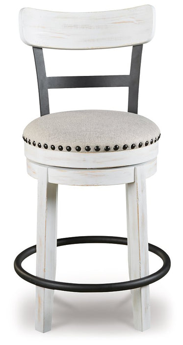 Valebeck Counter Height Bar Stool - National Warehouse Furniture (Buffalo, NY)