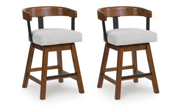 Ralene Counter Height Barstool (Set of 2) - National Warehouse Furniture (Buffalo, NY)
