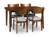 Tameride Dining Table and 4 Chairs (Set of 5) - National Warehouse Furniture (Buffalo, NY)