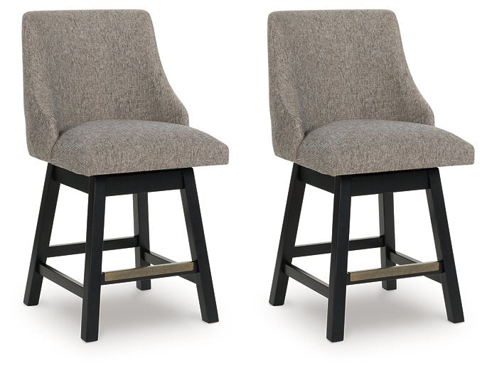 Neymorton Counter Height Barstool (Set of 2) - National Warehouse Furniture (Buffalo, NY)