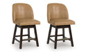 Neymorton Counter Height Barstool (Set of 2) - National Warehouse Furniture (Buffalo, NY)