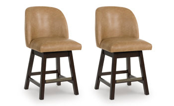 Neymorton Counter Height Barstool (Set of 2) - National Warehouse Furniture (Buffalo, NY)