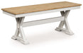 Purlaney 48" Dining Bench - National Warehouse Furniture (Buffalo, NY)