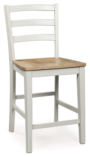 Purlaney Counter Height Barstool - National Warehouse Furniture (Buffalo, NY)