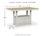 Purlaney Counter Height Dining Table - National Warehouse Furniture (Buffalo, NY)