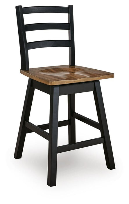 Wildenauer Counter Height Swivel Barstool - National Warehouse Furniture (Buffalo, NY)