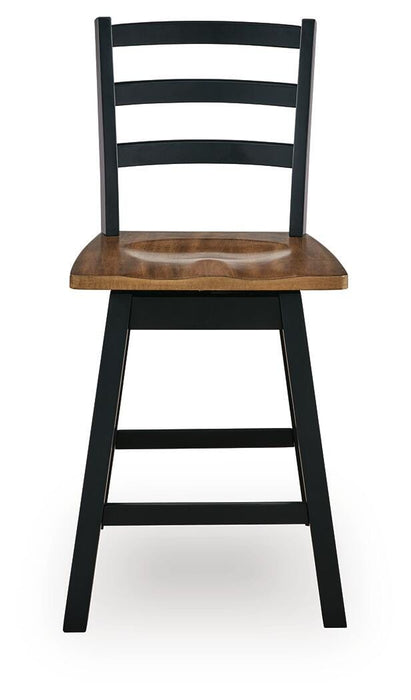 Wildenauer Counter Height Swivel Barstool - National Warehouse Furniture (Buffalo, NY)