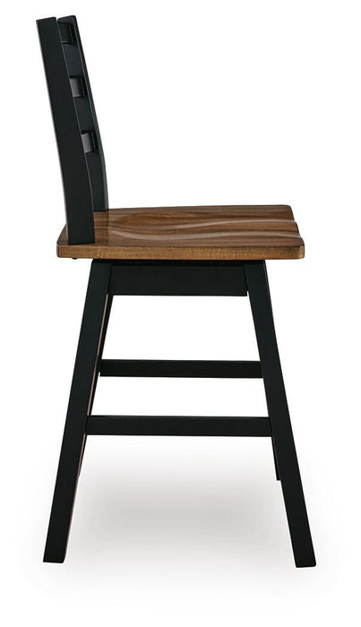 Wildenauer Counter Height Swivel Barstool - National Warehouse Furniture (Buffalo, NY)