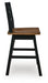 Wildenauer Counter Height Swivel Barstool - National Warehouse Furniture (Buffalo, NY)