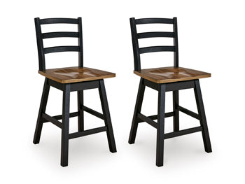 Wildenauer Counter Height Swivel Barstool - National Warehouse Furniture (Buffalo, NY)