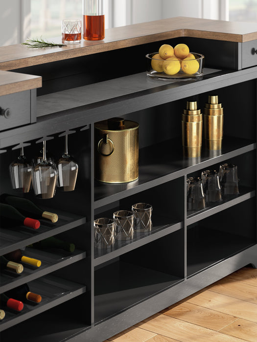 Wildenauer 78" Bar - National Warehouse Furniture (Buffalo, NY)