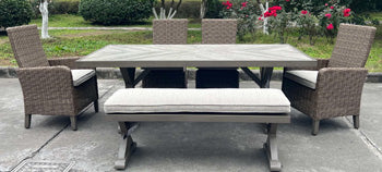 Laguna Heights Outdoor Dining Table - National Warehouse Furniture (Buffalo, NY)