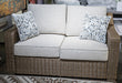 Laguna Heights Outdoor Loveseat with Cushion - National Warehouse Furniture (Buffalo, NY)