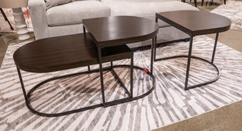Vanmore Table (Set of 3) - National Warehouse Furniture (Buffalo, NY)