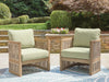 Serena Shores Outdoor Lounge Chair (Set of 2) - National Warehouse Furniture (Buffalo, NY)