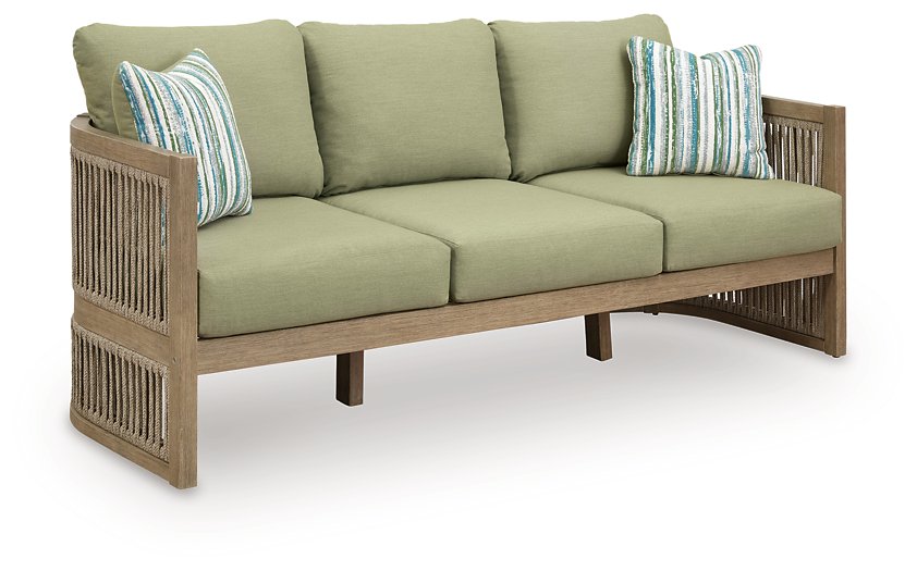 Serena Shores Outdoor Sofa with Cushion - National Warehouse Furniture (Buffalo, NY)