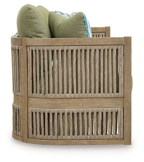 Serena Shores Outdoor Sofa with Cushion - National Warehouse Furniture (Buffalo, NY)