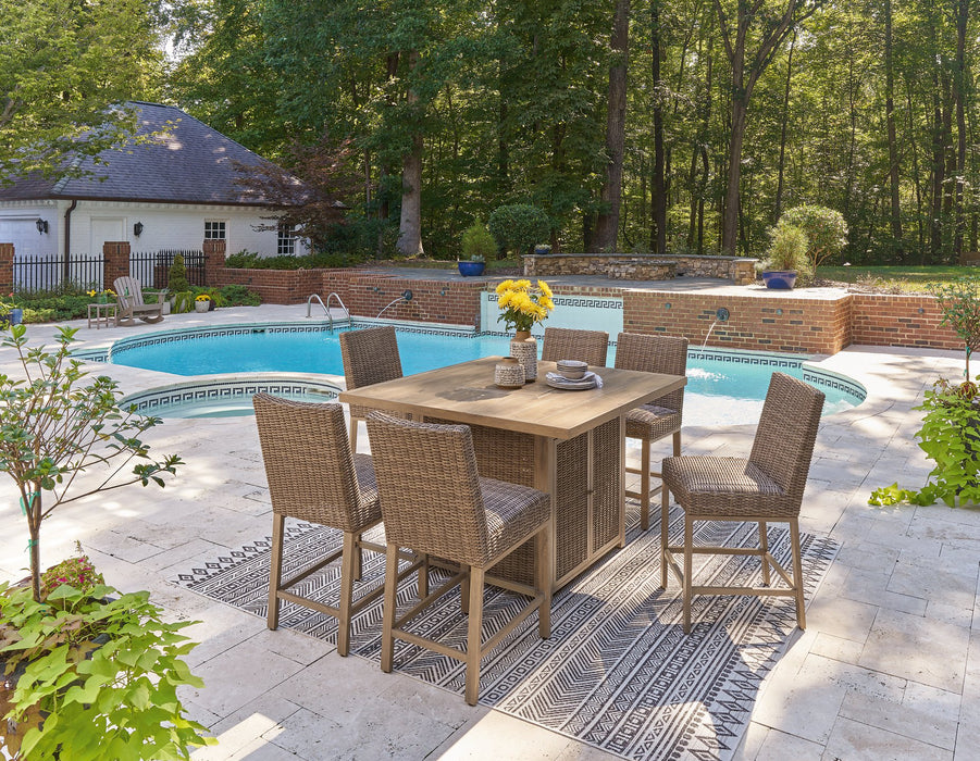 Walton Bridge Outdoor Dining Set - National Warehouse Furniture (Buffalo, NY)