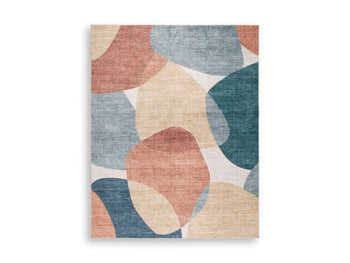 Chanleigh Washable 7'6" x 9'6" Area Rug