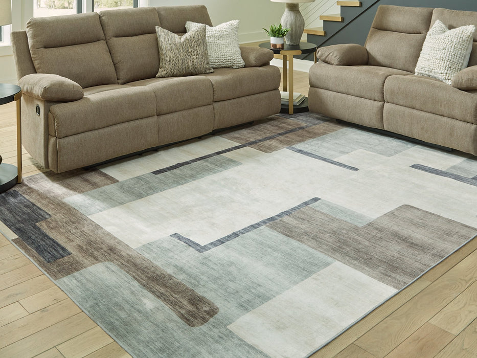 Larkport Washable Area Rug - National Warehouse Furniture (Buffalo, NY)