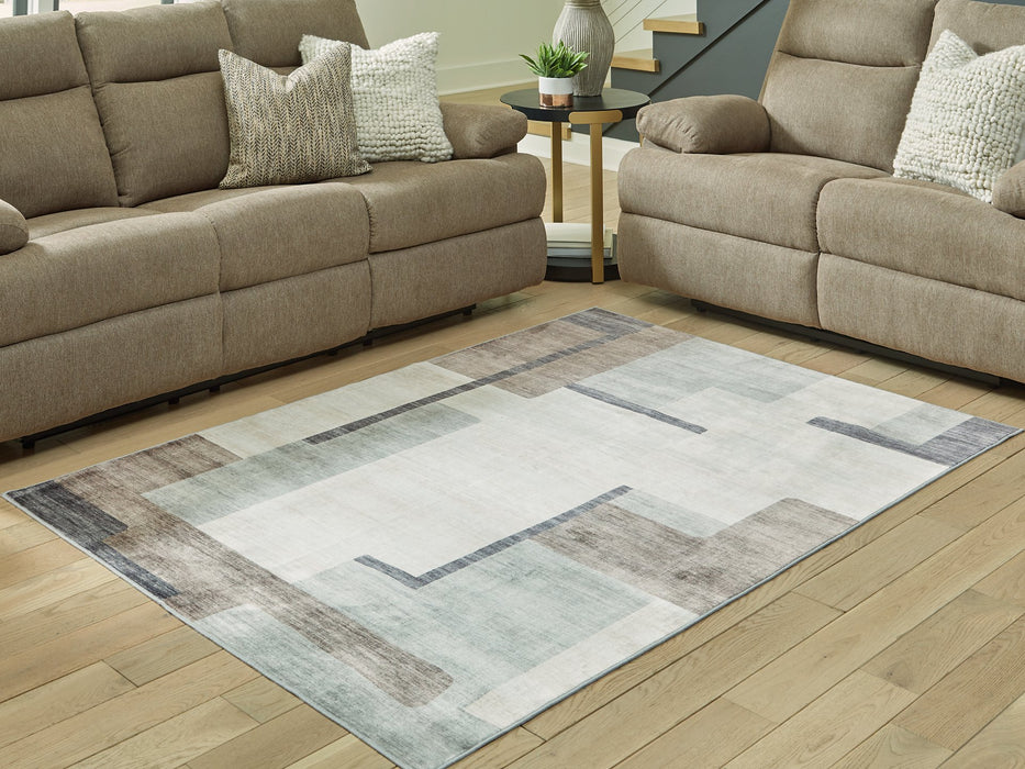 Larkport Washable Area Rug - National Warehouse Furniture (Buffalo, NY)