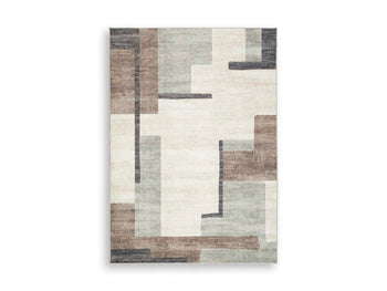 Larkport Washable Area Rug - National Warehouse Furniture (Buffalo, NY)