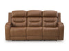 Knightington Power Reclining Sofa with Audio Seating - National Warehouse Furniture (Buffalo, NY)
