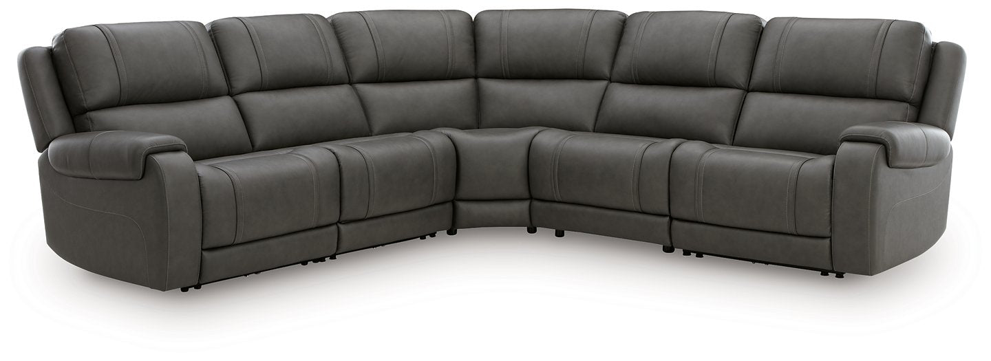 5Z - Pittson Power Reclining Sectional - National Warehouse Furniture (Buffalo, NY)