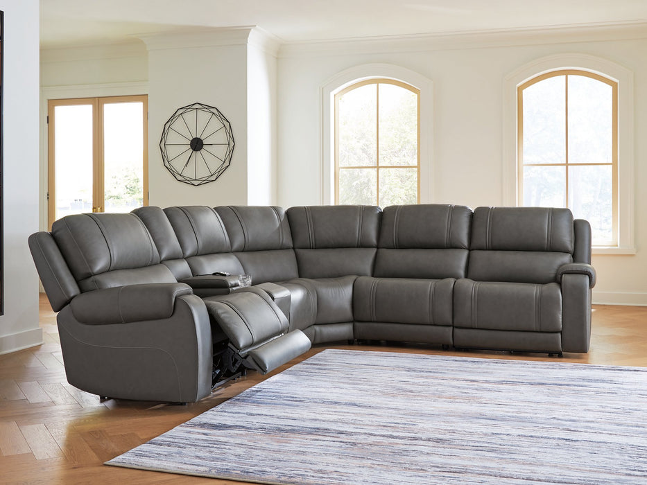 5Z - Pittson Power Reclining Sectional - National Warehouse Furniture (Buffalo, NY)