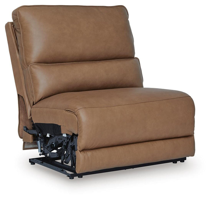 DeepWakes Reclining Sectional with Storage Console - National Warehouse Furniture (Buffalo, NY)