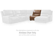 DeepWakes Reclining Sectional with Storage Console - National Warehouse Furniture (Buffalo, NY)