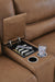 DeepWakes Reclining Sectional with Storage Console - National Warehouse Furniture (Buffalo, NY)