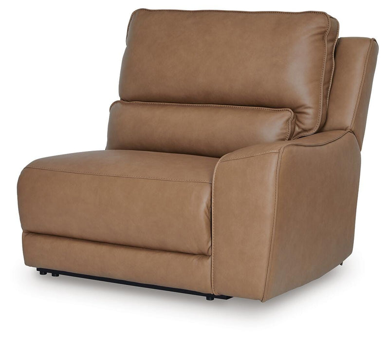 DeepWakes Reclining Sectional with Storage Console - National Warehouse Furniture (Buffalo, NY)