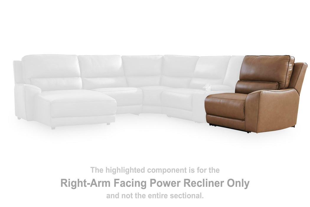 DeepWakes Reclining Sectional with Storage Console - National Warehouse Furniture (Buffalo, NY)