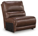 DeepWakes Reclining Sectional with Storage Console - National Warehouse Furniture (Buffalo, NY)