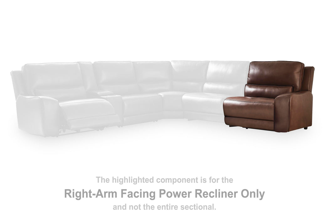 DeepWakes Reclining Sectional with Storage Console - National Warehouse Furniture (Buffalo, NY)