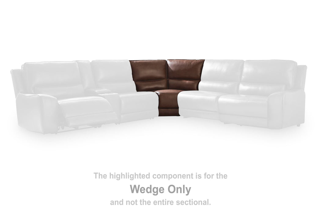 DeepWakes Reclining Sectional with Storage Console - National Warehouse Furniture (Buffalo, NY)