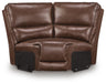 DeepWakes Reclining Sectional with Storage Console - National Warehouse Furniture (Buffalo, NY)