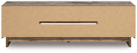 Zadilyn 72" TV Stand with Electric Fireplace - National Warehouse Furniture (Buffalo, NY)
