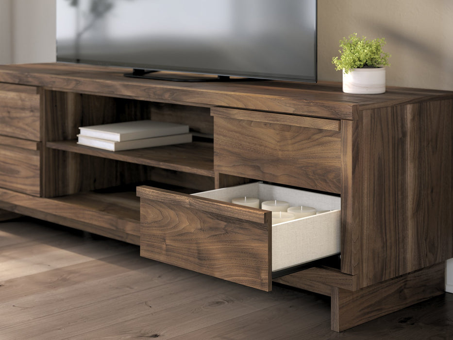 Zadilyn 72" TV Stand with Electric Fireplace - National Warehouse Furniture (Buffalo, NY)