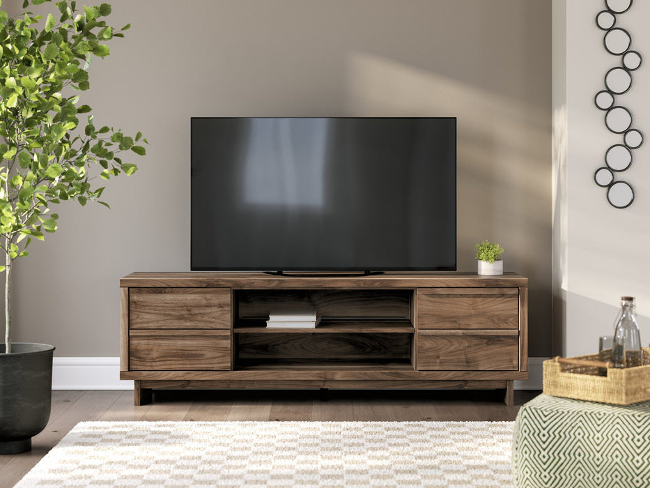 Zadilyn 72" TV Stand with Electric Fireplace - National Warehouse Furniture (Buffalo, NY)
