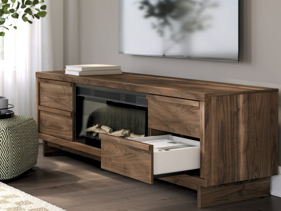 Zadilyn 72" TV Stand with Electric Fireplace - National Warehouse Furniture (Buffalo, NY)