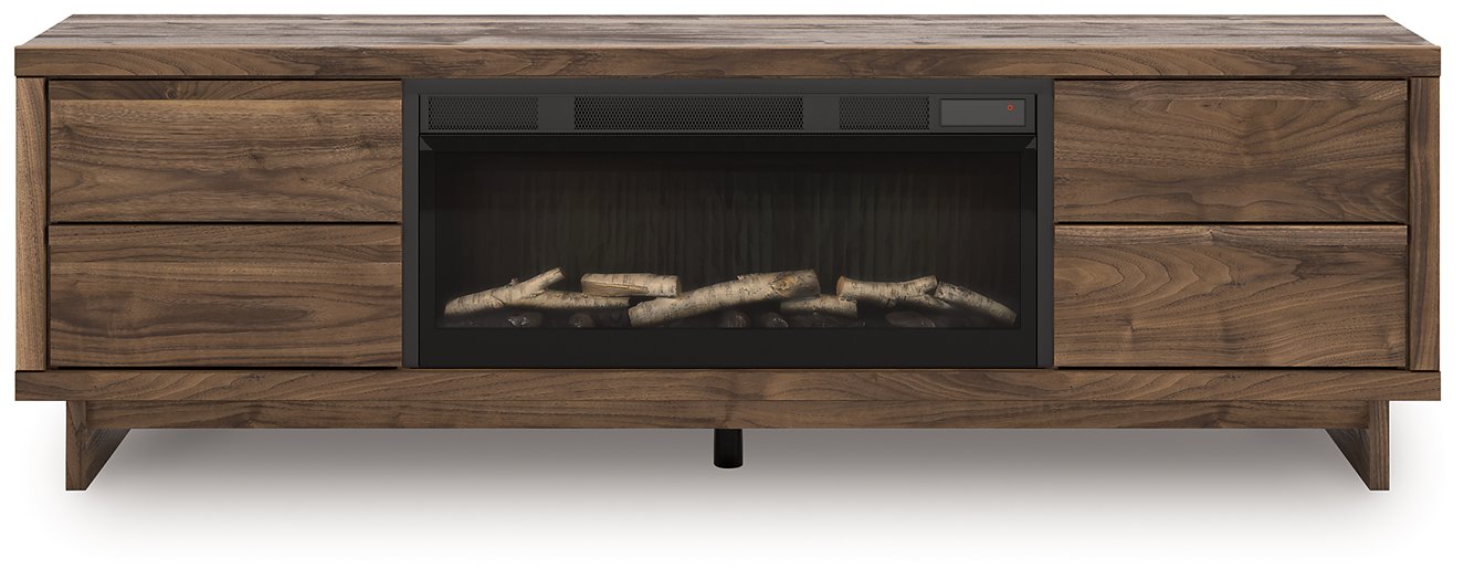 Zadilyn 72" TV Stand with Electric Fireplace - National Warehouse Furniture (Buffalo, NY)