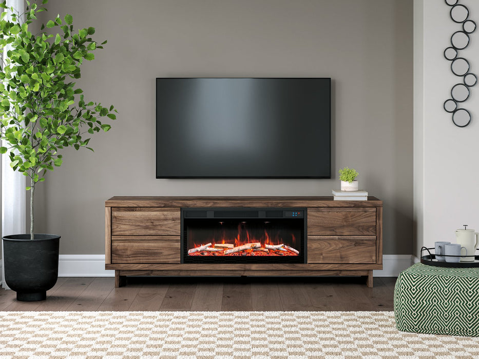 Zadilyn 72" TV Stand with Electric Fireplace - National Warehouse Furniture (Buffalo, NY)
